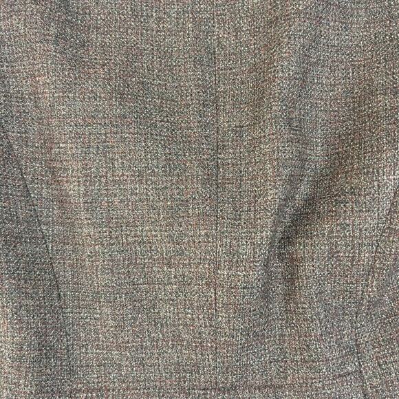 Talbots Blazer Womens Size 8 P Purple Tweed Woven in Italy Wool Blend Career - Picture 10 of 10